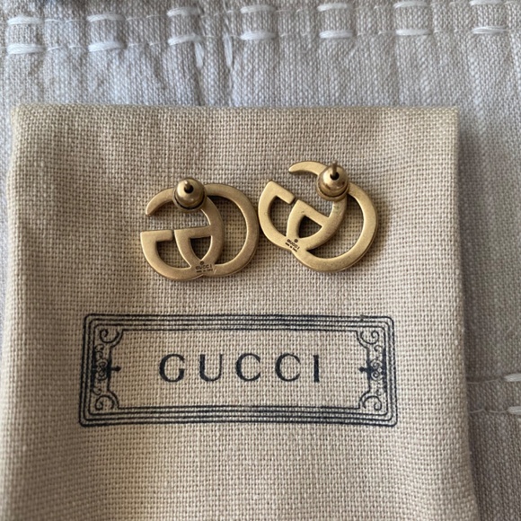 Gucci Interlocking Earrings - Picture 6 of 6